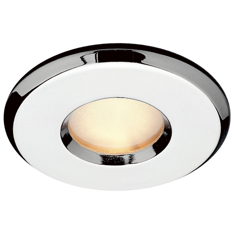 Einbauleuchte starr 85mm chrom
mit Schnappverschl. für PAR16 As=70mm IP44