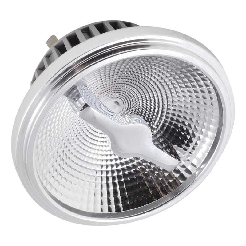 AR111 LED Modul 15W/ 2700°K 36° alu
G53 / DC 350mA 855lm RA92 D=111 ET=70 / IP20