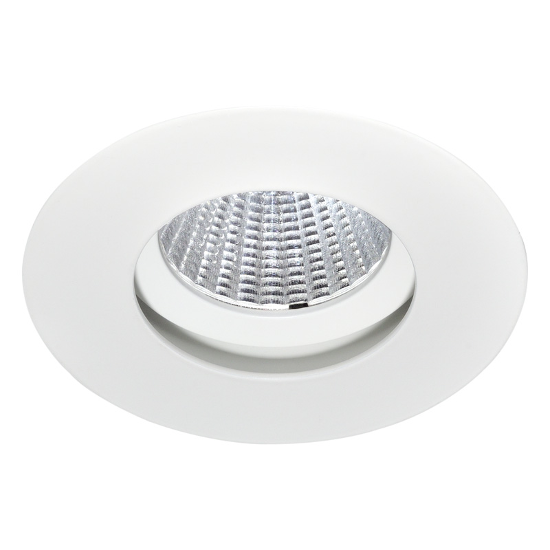 Einbaustrahler LED 15W 3000°K schwenkbar weiss
LED 15W/500mA/ AS=95mm / H=110mm / D=120mm