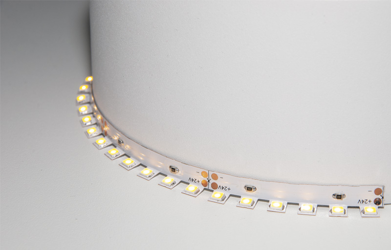 LED-Strip Flex 24V CR90 12W/m seitlich neutralweiss
24V SMD 4000K 1406lm/m B=11 H=2 - Image 4