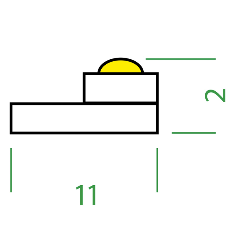 LED-Strip Flex 24V CR90 12W/m seitlich neutralweiss
24V SMD 4000K 1406lm/m B=11 H=2 - Image 2