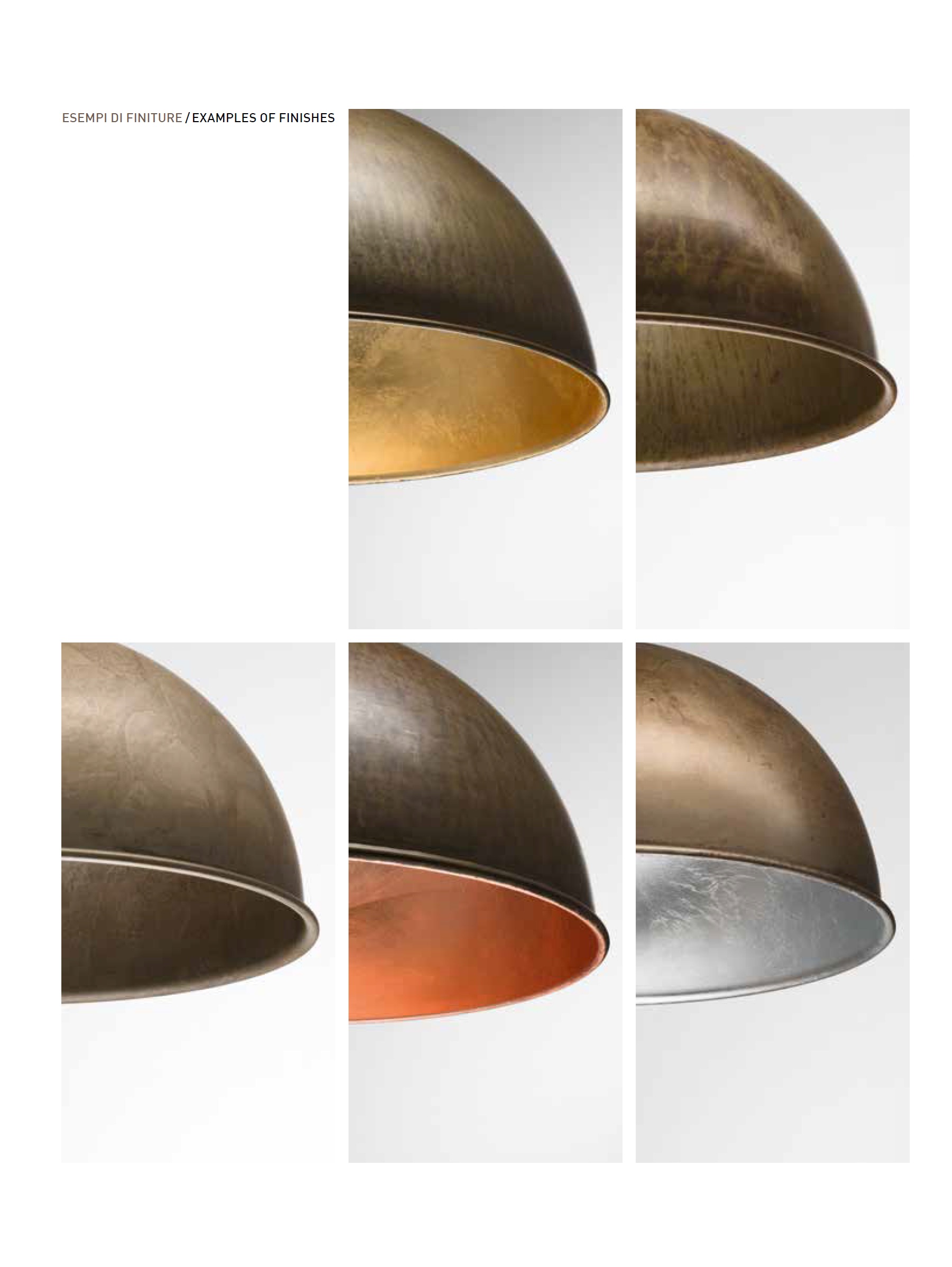 Pendelleuchte Galileo D=400mm Ferro/Blattgold
230V/ E27 15W H=200mm IP20 - Image 3