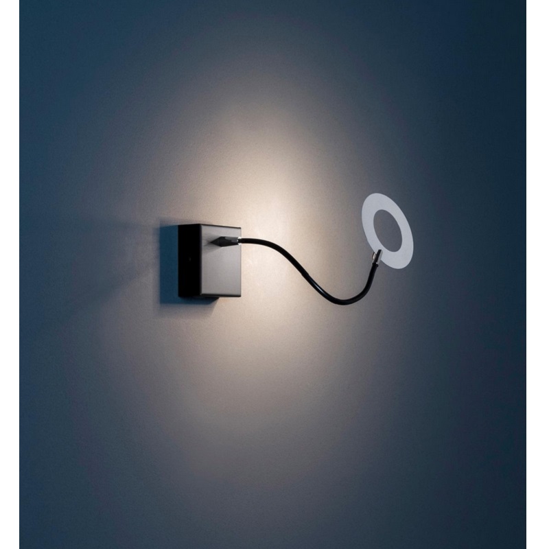 Wandleuchte MINI GIULIETTA Parete schwarz/schwarz
230V 2.8W LED 2700°K 283lm