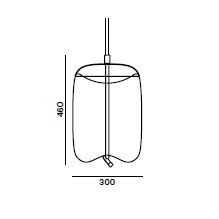 Pendelleuchte Knot Cilindro messing- smoke brown
230V 14W 2700K 1660lm D=300 H=460 IP20 - Image 2