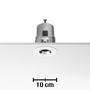 Einbauleuchte sniper 12V 50W Chrom
12V GX5.3 max 50W D=100