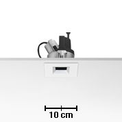 Einbauleuchte sniper 12V 50W matt gold
12V GX5.3 max 50W D=100