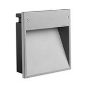 Wand-Einbaulstrahler BOX LED 6W  grau
240V/ 6W / 3000K 450lm CRI 93
