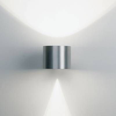 Wandleuchte Orbit alu 
230V/G9 max.40-75W
T=145 H=80 D=100