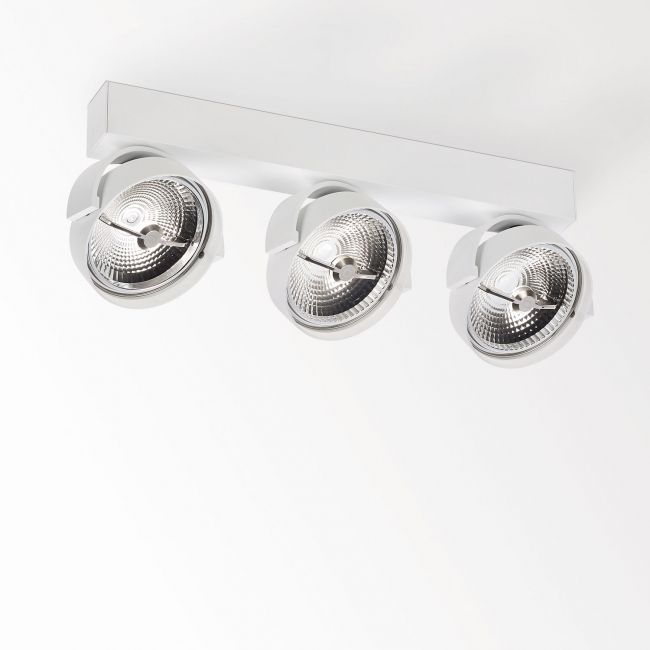 Deckenstrahler Rand 311 LED DIM8 3x13W 2700K Weiss
240V/ 24° 730lm L=407 B=45 H=45 IP20
