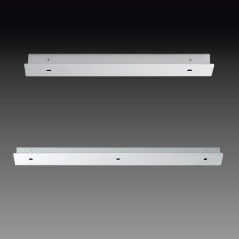 Aufbaugehäuse eckig für 2er Aufbaustrahler weiss
236x56mm h=25mm für M10x1