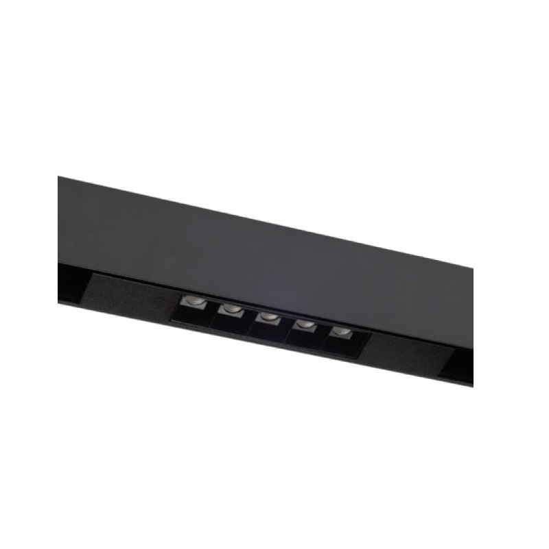 Magneto Schienenstrahler Focus 1.0 schwarz
DC 48V 8.5W 3000K 810Lm L=175 B=22 IP20