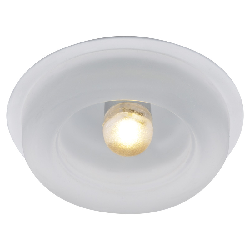 Lichtpunkt aus Glas 42mm weiss / Glas matt
12V G4 / 5-20W  D= 42 As=38 ET=42