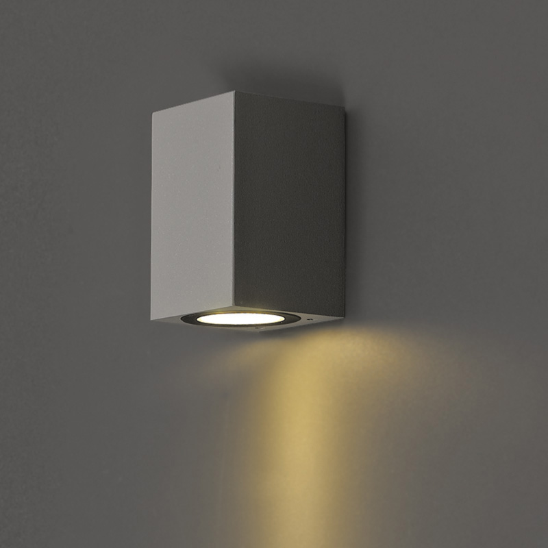 Wandleuchte TOX I LED downlight 3x1W 2700°K 25° weiss 
230V/350mA DC / L=50x50 H=87 IP54