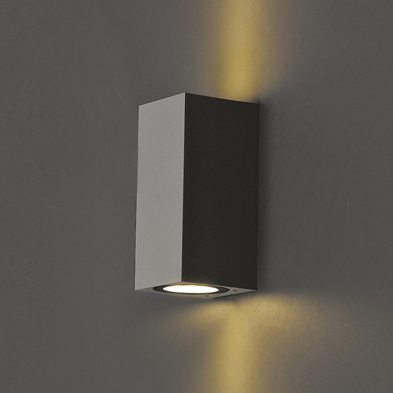 Wandleuchte TOX II LED up down 2x3Wdunkelgrau
230V/2700K 350mA DC / L=50x50 H=120 IP65