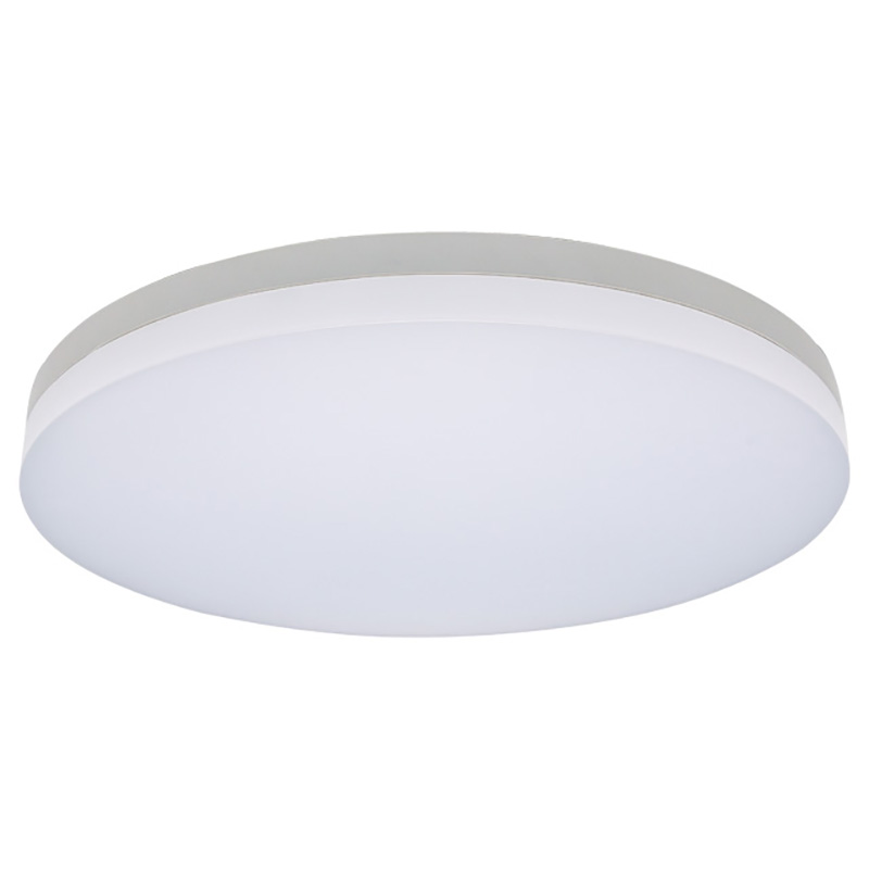 Deckenleuchte LED Slice 38W 4000K silbergrau
230V 2800lm CRI80 D=400mm H=63mm  IP20