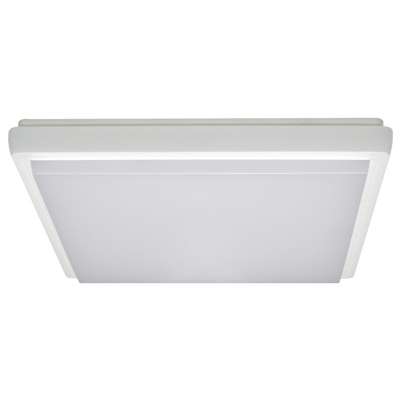 Deckenleuchte LED Linge 38W 3000K silber opal
230V 2300lm CRI80 L=340x340 H=47 IP20