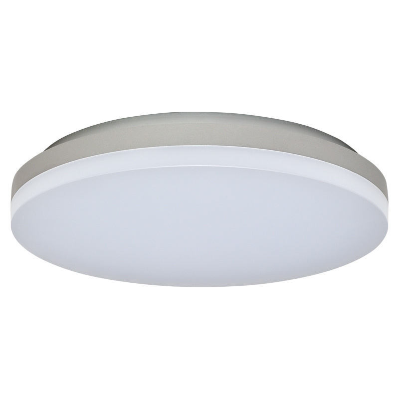 Deckenleuchte LED Slice 29W 3000K silber opal
230V 1850lm CRI80 D=270  H=44mm IP20