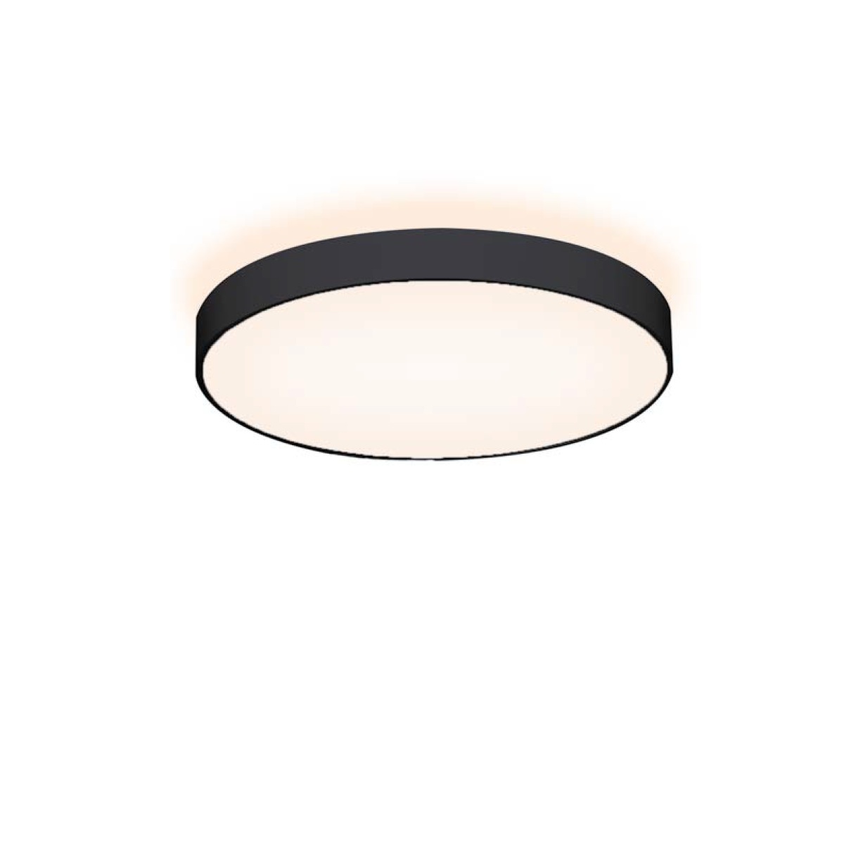Anbauleuchte Moon large LED 23W schwarz matt
240V 3000K 2028Lm CRI90 D=350 H=72 / IP40