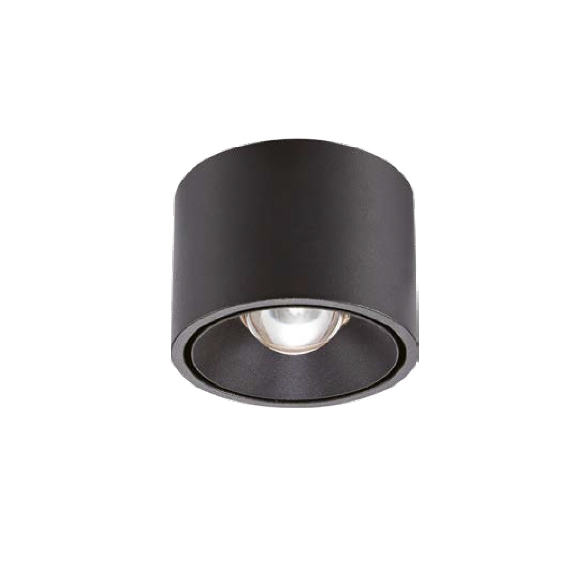 Anbaustrahler Lente R 8.7W LED 34° schwarz matt
240V/2700K 1046Lm CRI90 D=90 H=65/IP54