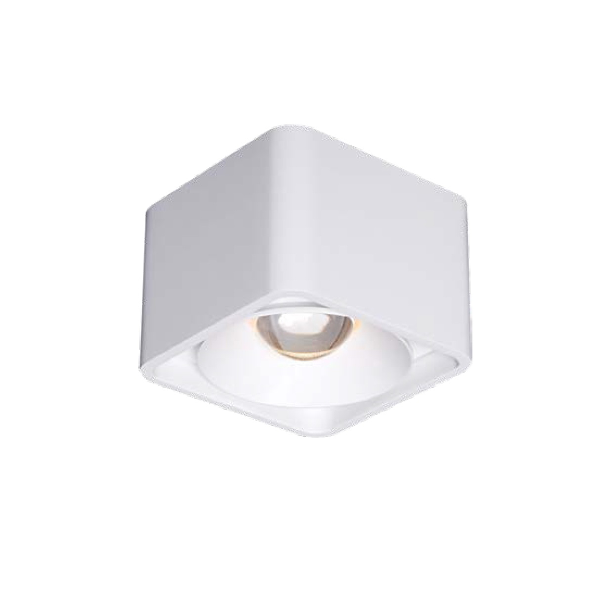 Anbaustrahler Lente Q 8.7W LED 34° weiss matt
240V/2700K 1000Lm CRI90 L=90x90 H=65/IP54