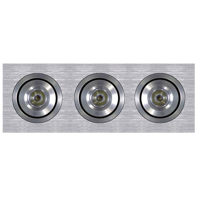 Einbaustrahler richtbar 164x60 LED 3,6 alu CNC
24V/350mA DC /ET=30 D=60 As=53x157