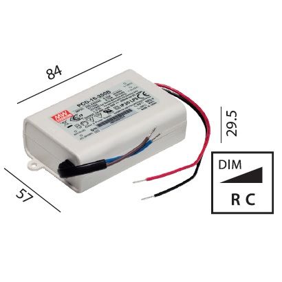 Elektr. Konverter LED DC 8-16W/350mA
220-240V