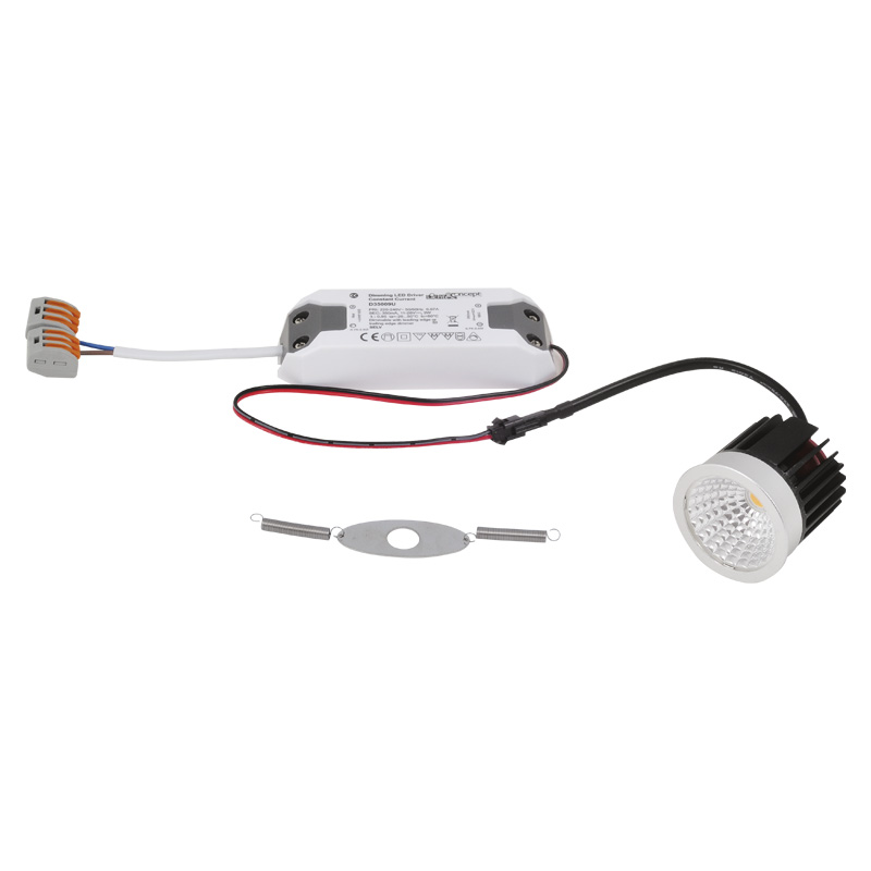LET MR16 LED Modul & Konverter 6W 40°
DC 2700K DC 350mA 460lm  CRI:90 H=50mm