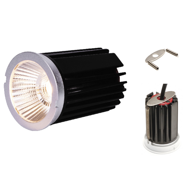 LED MR16 Modul Prof.V10 - 12.4W/60° CRI-90 3000°K
H=71.5mm DC 450mA 1238lm IP20