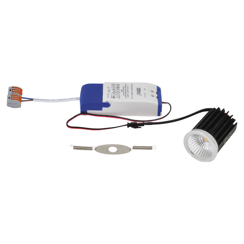 SET MR16 LED Modul&Konverter 12.4W 60° 2700K
240V D=50H=71.5 DC 450mA 1180lm CRI:90 IP20
