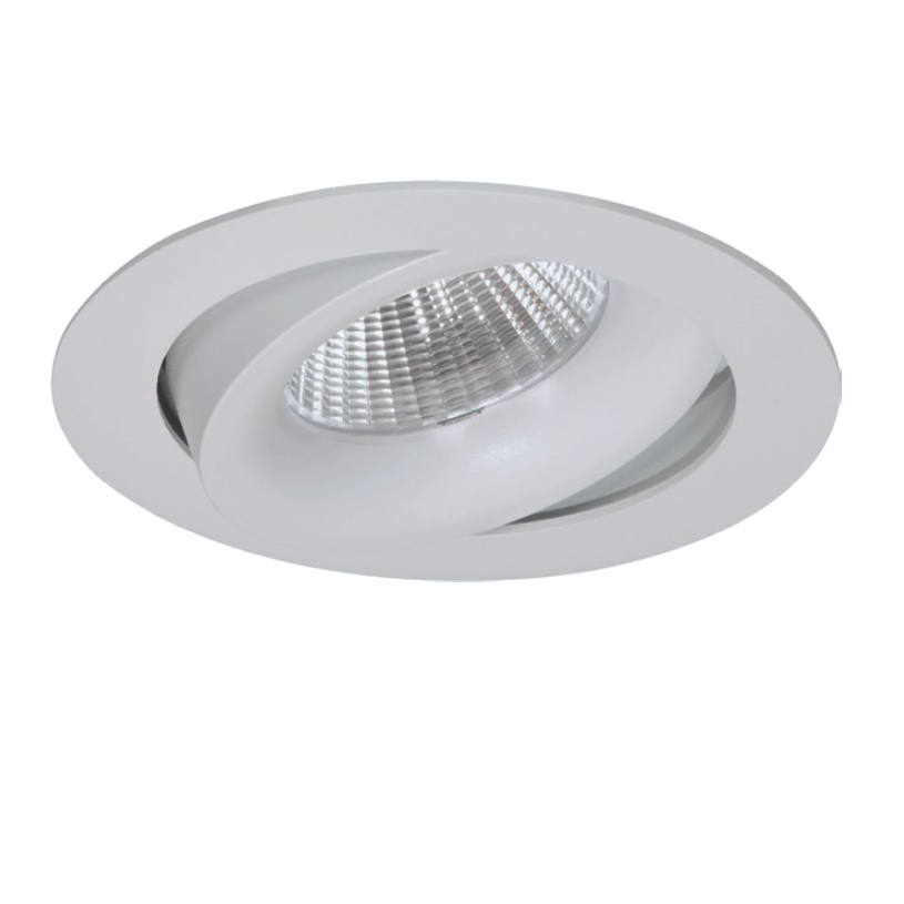 Einbaustrahler 9W D=95mm 36° schwarz matt
DC 3000K 500mA 1011lm CRI90 /ET=50 / IP44