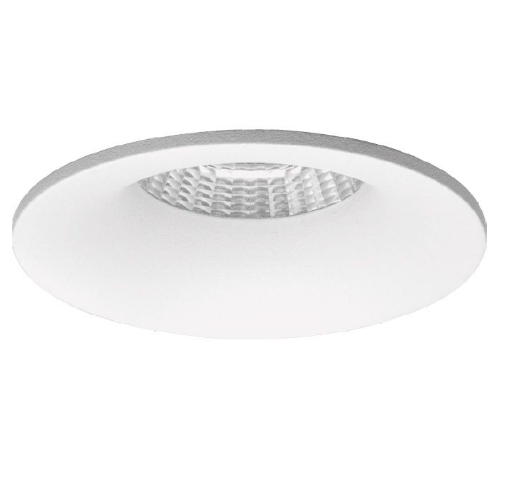 Einbaustrahler LED 9.2W 3000K starr schwarz matt
DC 500mA 883Lm CRI90 D=82mm / IP54