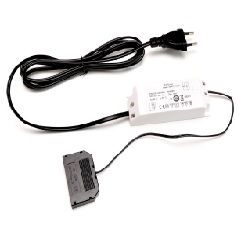 Konverter 12V/DC 15W mit 6fach-Verteiler weiss
240V / 12V-DC 05.A L=115mm B=42mm H=28