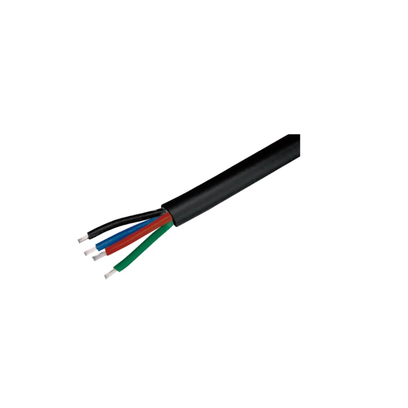 Einspeisung mit Gummi-Kabel- 4-polig HRF 10m schwarz
Farbe schwarz d=5.8mm