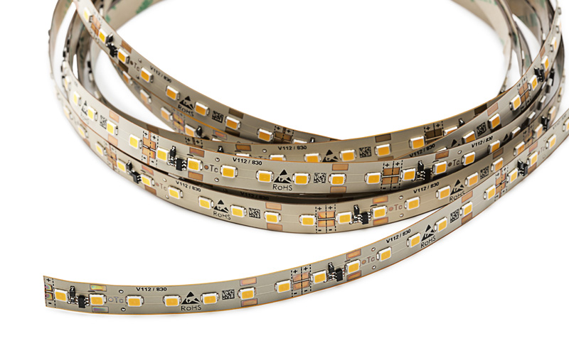 LED-Strip Prime-Flex 24V 22W/m 120° warmweiss
24V 3000K 2860lm/m CR90 B=9.5mm H=1mm - Image 4