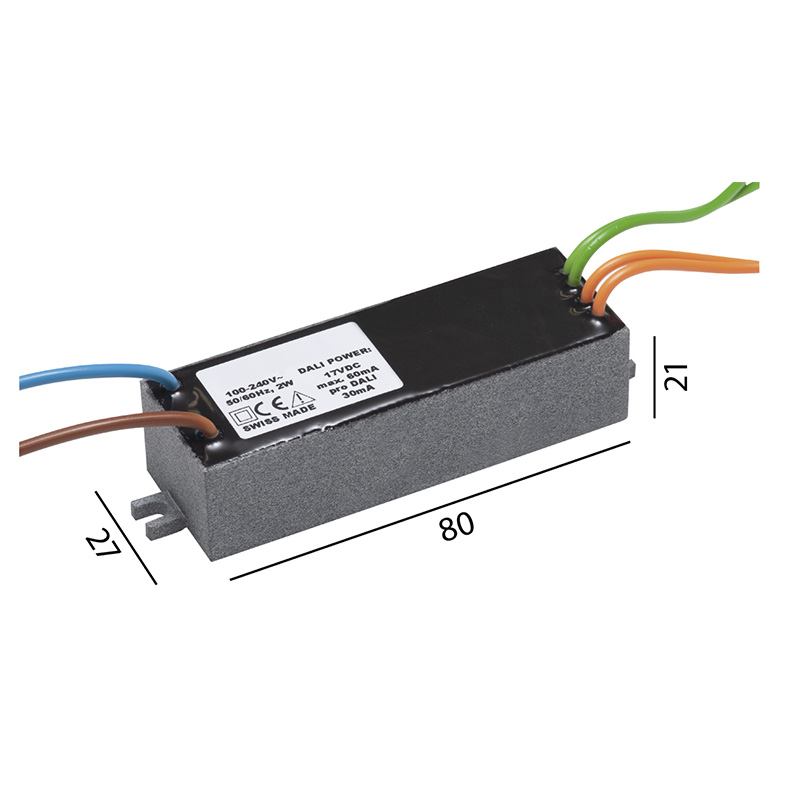 LIGA.air Steuermodul DALI 2 Kanal
240V L=80mm B=27 H=21mm IP20