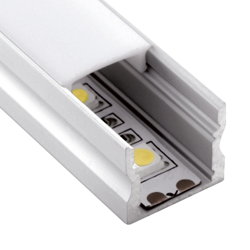 Aufbauprofil EXTRO 15 für LEDalu eloxiert
H=15mm B=17.2mm L=2000