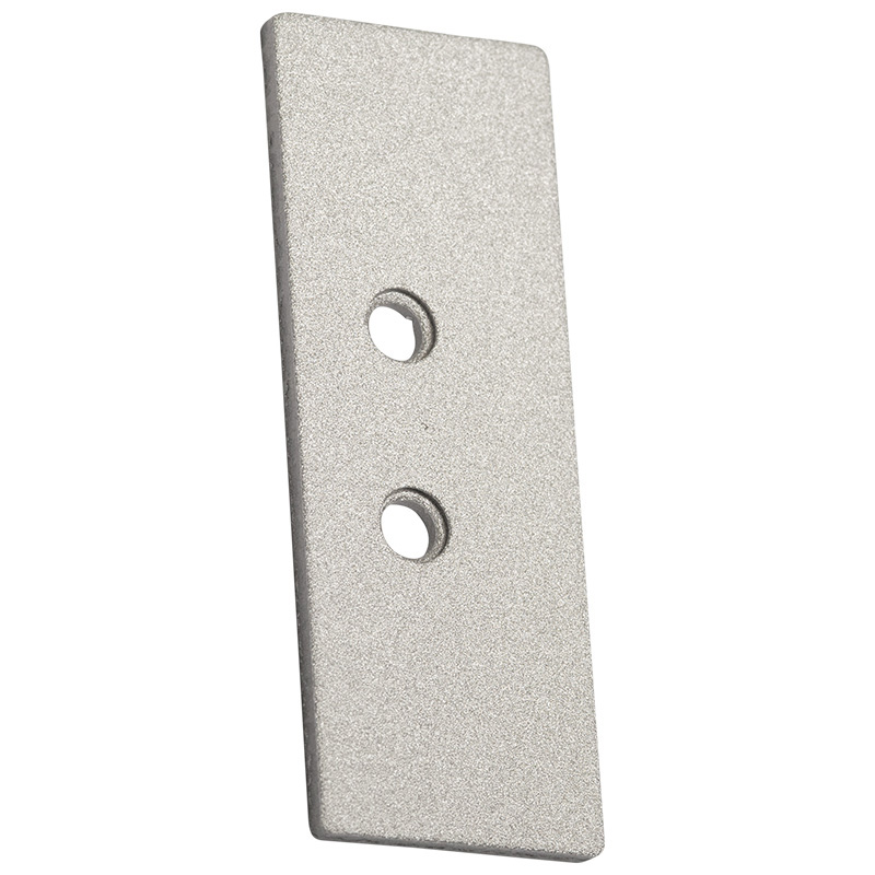 Endstücke Wandaufbauprofil Wall 17 (1 paar)
48.7mm ohne Laschen 31.2mm B=17.8mm