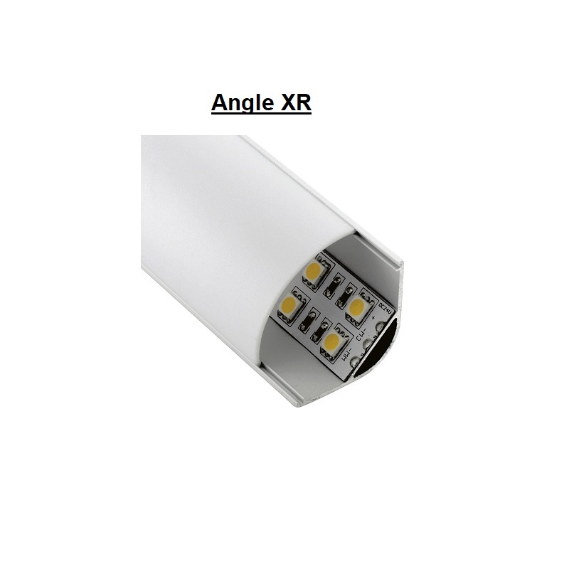 Abdeckung Aufbaueckprofil Angle XR rund opal matt
H=30mm L=1000m