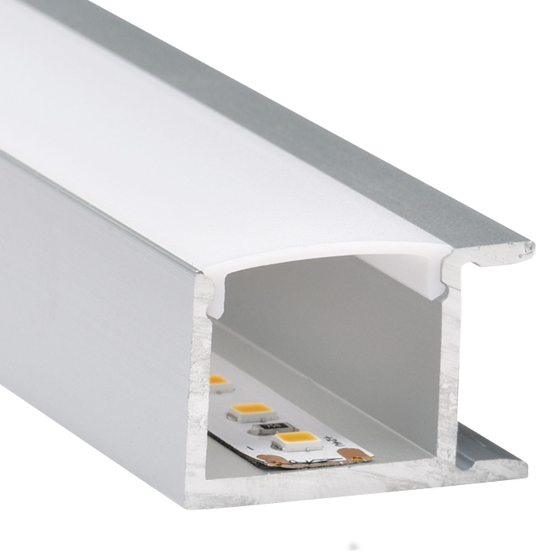 Wandaufbauprofil Wall 56 Wallwasher für LED weiss
B=30.8mm H=19.5