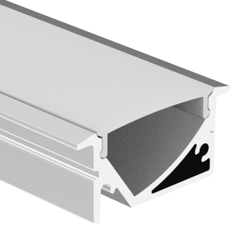 Einbauprofil  Asym - Intro 29  Asymetrisch 45° Alu
L=1000mm B=29.5.1 H=13.4mm / IP20