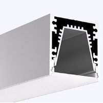 Diffussor  für Profil EXTRO 30  + Intro 30R 12 /16 opal
B=29mm L=1000