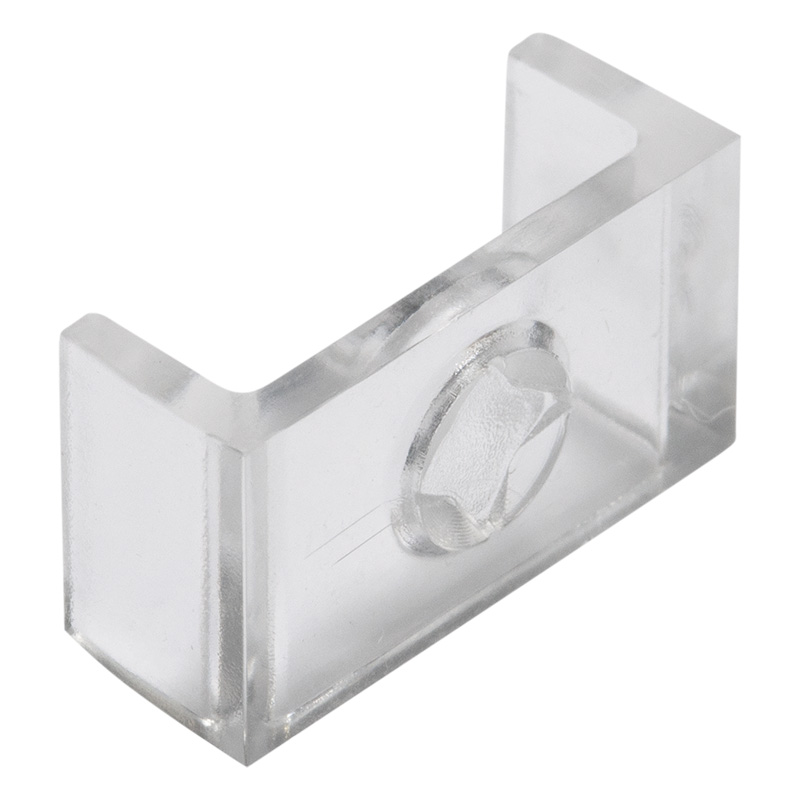 Endstück KS-Profil C opal matt für Einspeisung (1 paar)
 B=27.5mm