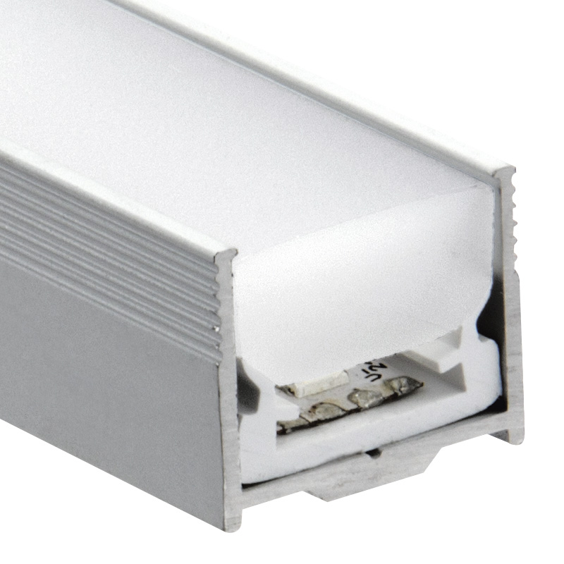 Aluminium Profil EXTRO A-20 Aufbau alu eloxiert
B=20mm H=15mm L=1000