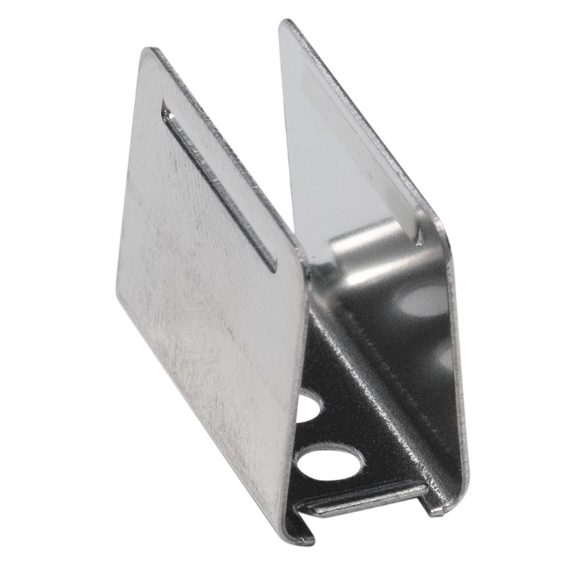 Montageklammer für Plastico Flex 12 metall Inox