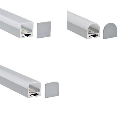 Aluminium Pendel-Anbauprofil Line M Alu
L=1000mm B=19.8x19.8mm Innen B=16.4mm / IP20