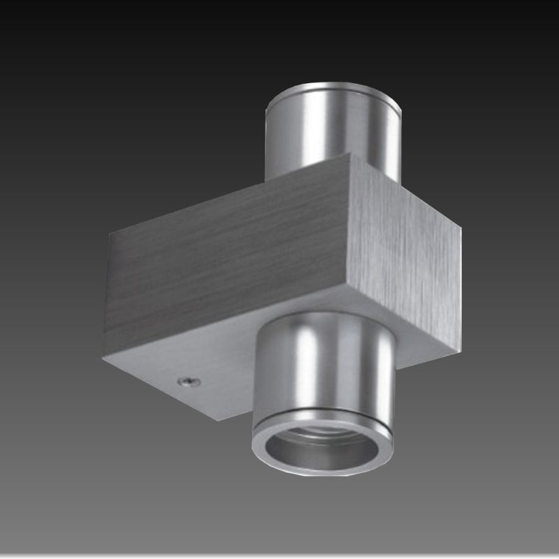 Wandleuchte Tibe LED WW 2x1.2W alu gebürstet
230V/24V/350mA DC/  H=88 B=46 T=65
