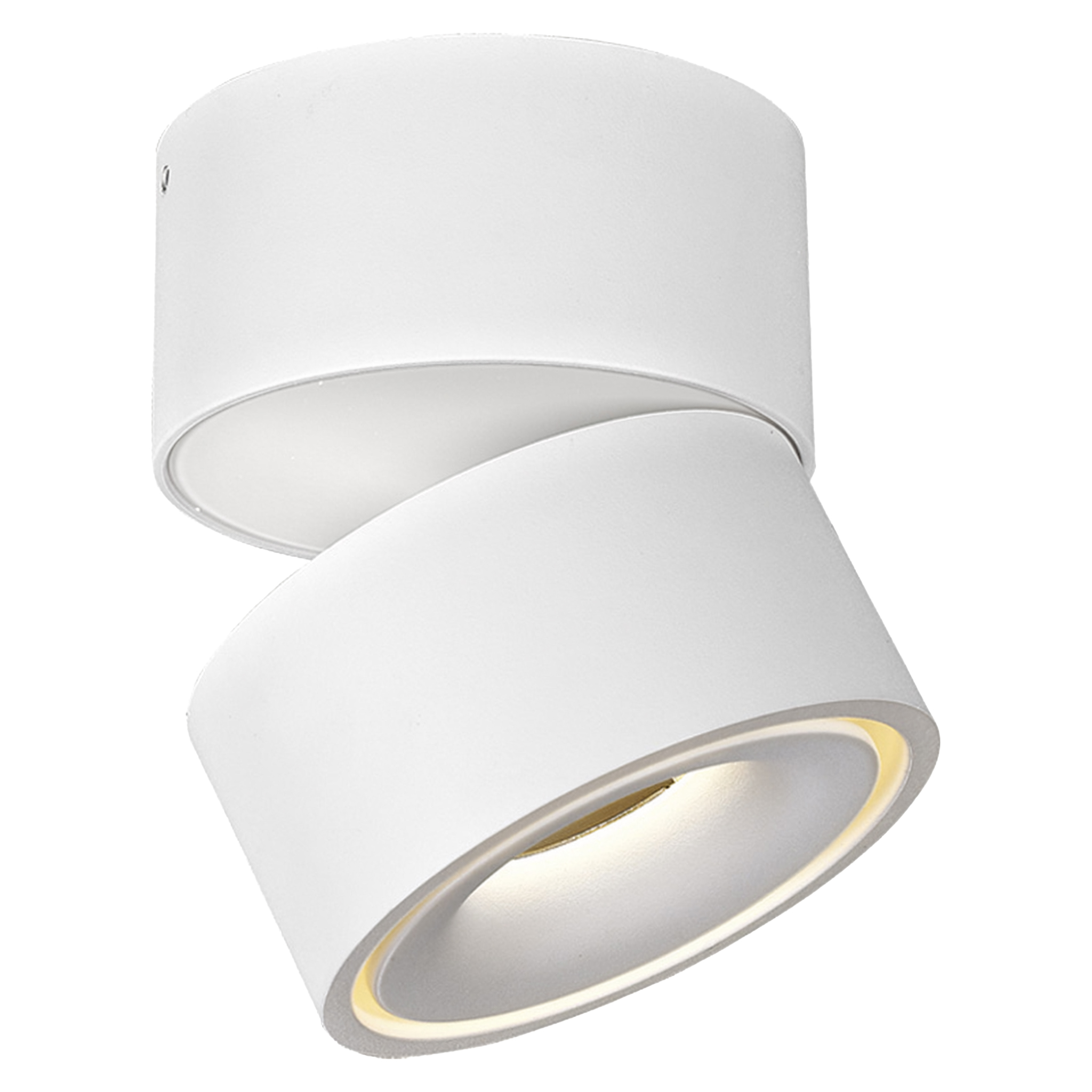 Anbaustrahler Turn out 9.3W 45° weiss
230V/3000K 870lm CRI 90 D=100 H=103 IP20