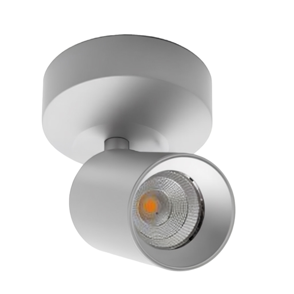 Deckenstrahler Minitube Led 9.2W silberfarbig
240V/883lm CRI90 3000K D=60 H=157 / IP20