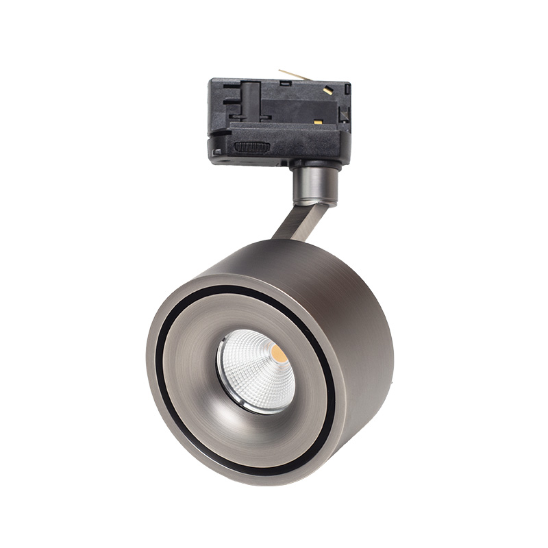 Schienenstrahler Turn mini 8.7W gun black
230V/ 3000K 1157Lm CR90 46° D=84 H=48/ IP20