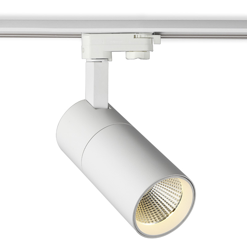 Schienenstrahler Tube LED 9W 2700°K weiss matt
230V/350mA 956lm CRI 90 D=60 H=160 IP20
